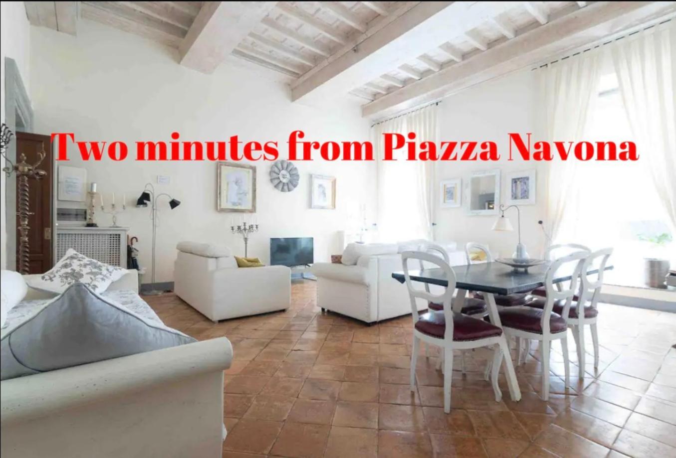Ferienwohnung Luxury Piazza Navona Escape 11 Rom Exterior foto